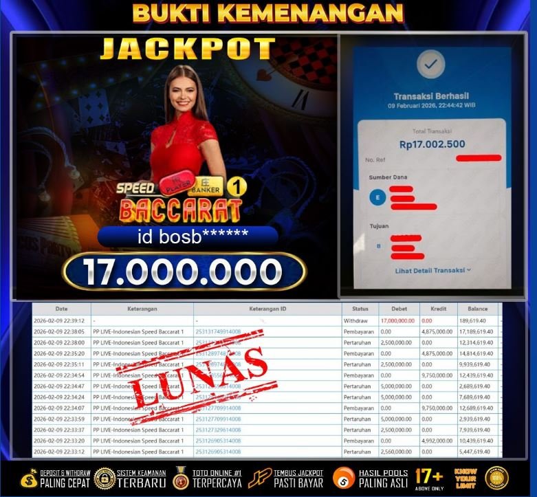 SKWSLOT : Bukti Pembayaran JP15